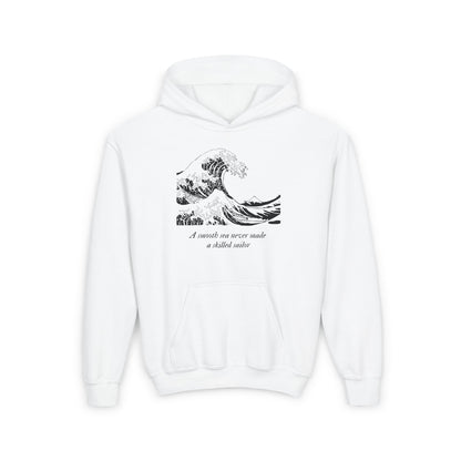 A Smooth Sea Never Made a Skilled Sailor Kids/Teen Hoodie