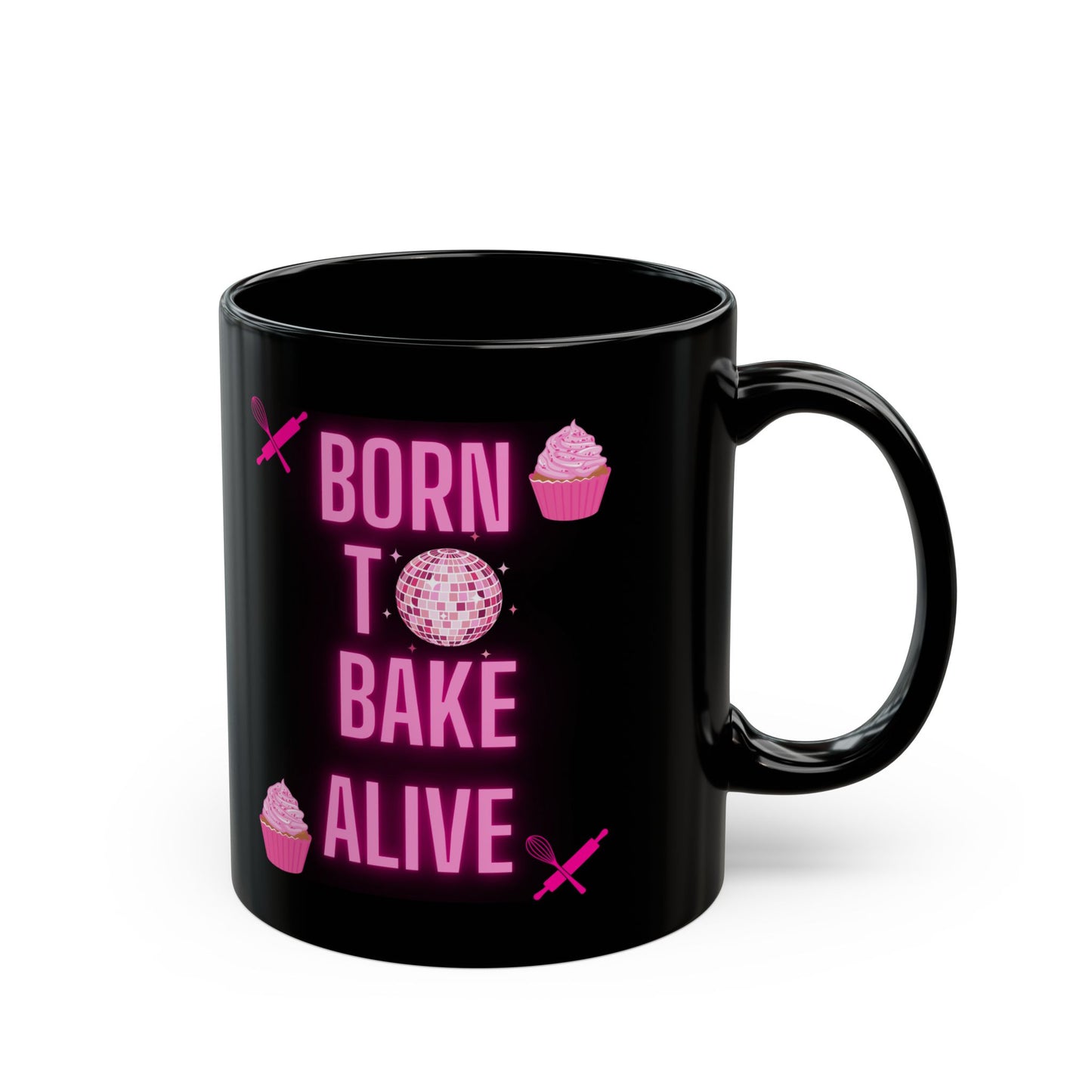 Born To Bake Alive Mug