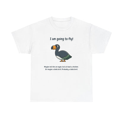 I'm Going To Fly (Like A Dodo Bird) Adult T-Shirt