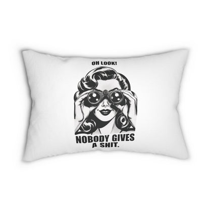 Oh Look! Nobody Gives a Shit. Pillow