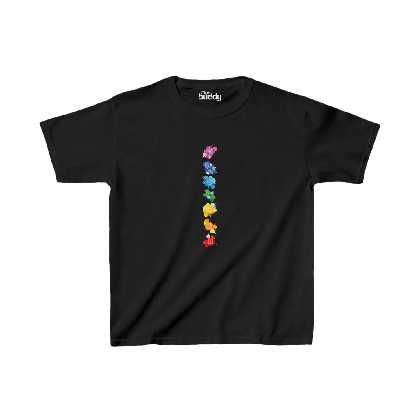 7 Chakras Kids/Teen T-shirt