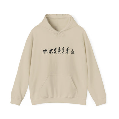 Buddha Evolution Adult Hoodie