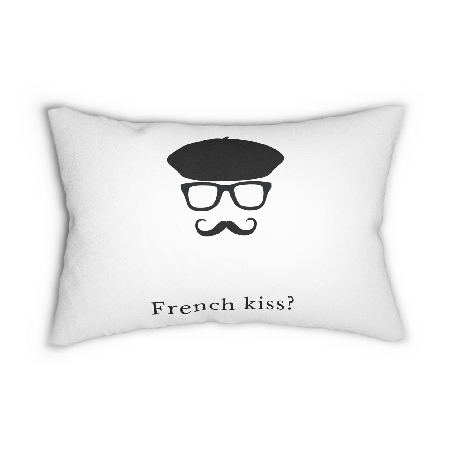 Man French Kiss? Pillow