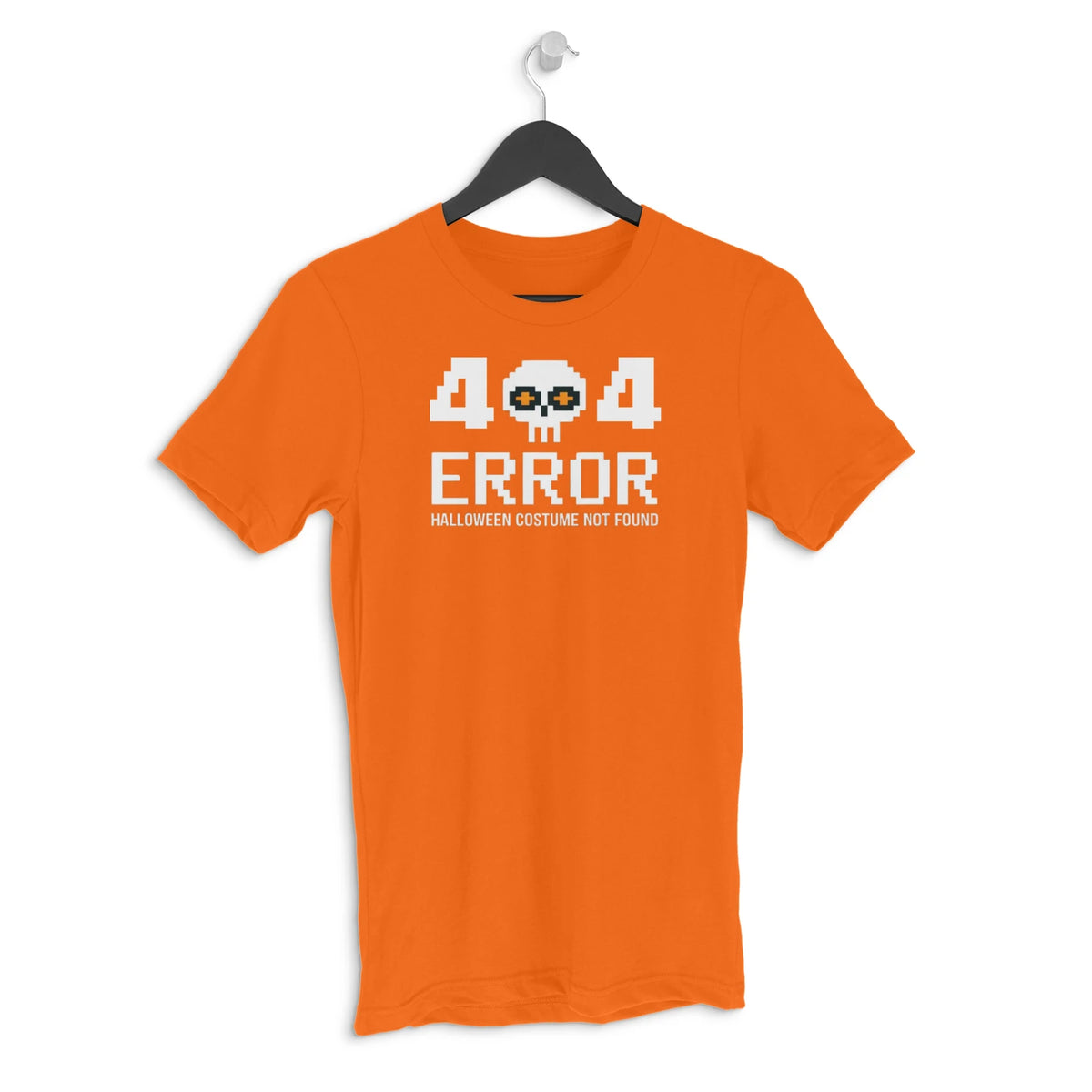 Error 404: Halloween Costume Not Found Men's Graphic T-shirt - Orange