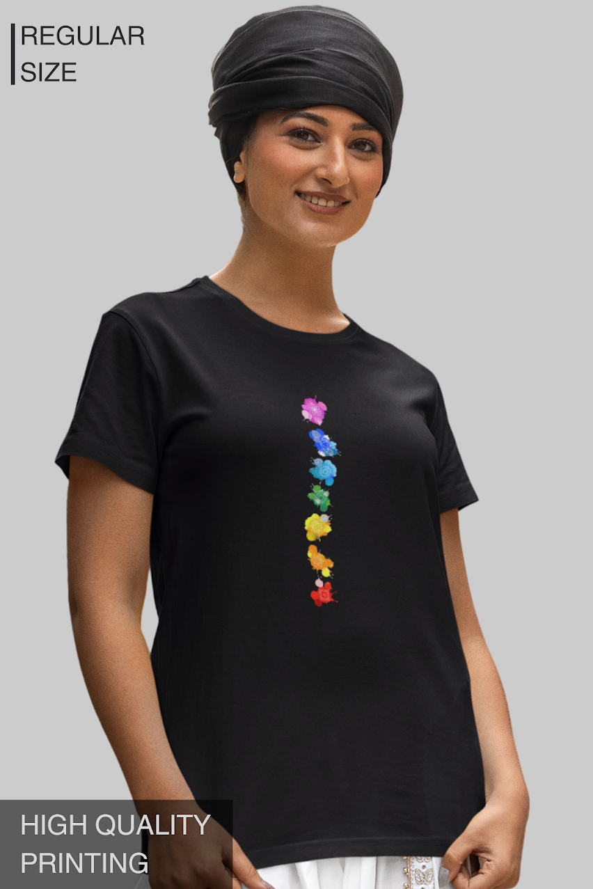 7 Chakras Women's Tshirt