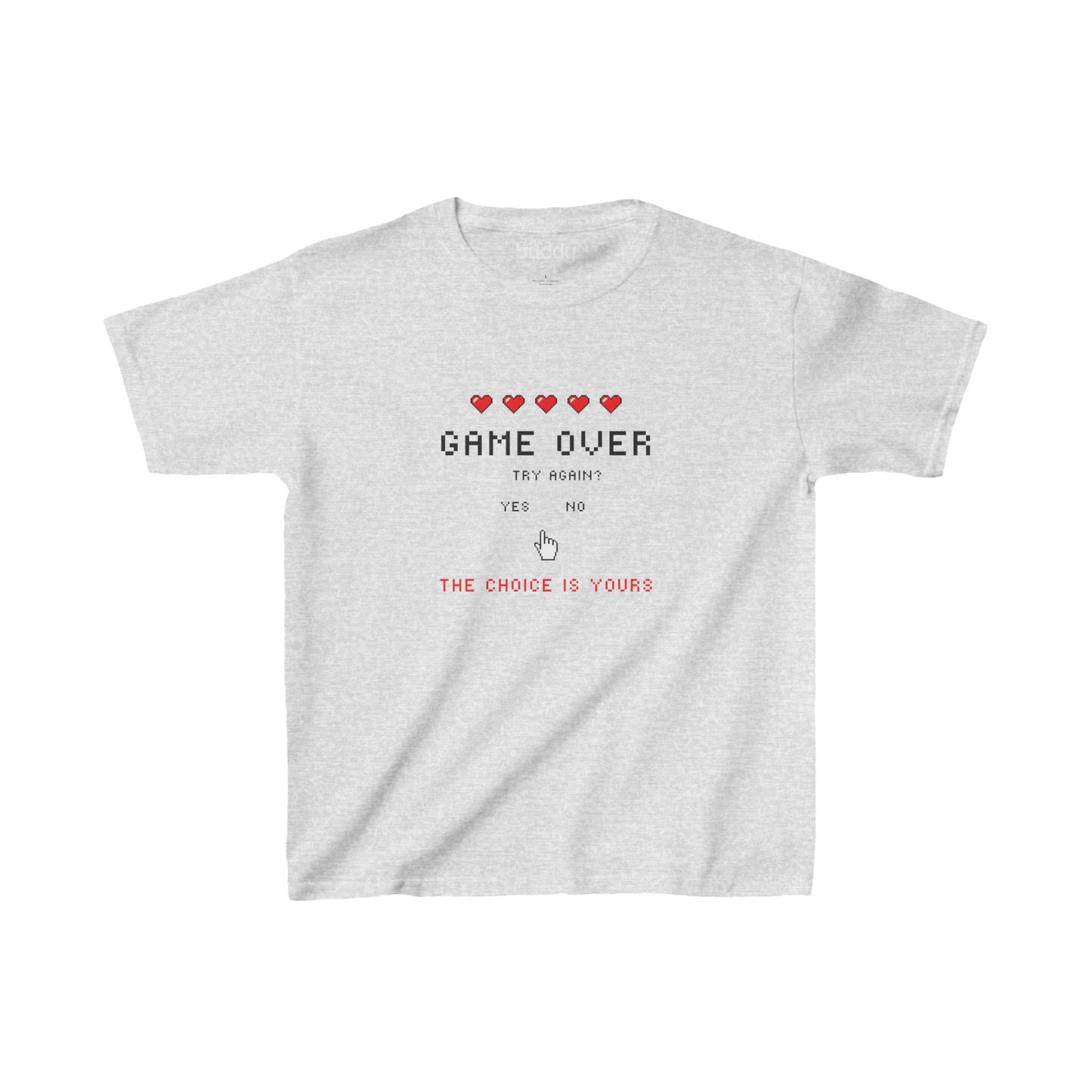GAME OVER Kids/Teen T-shirt