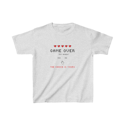 GAME OVER Kids/Teen T-shirt