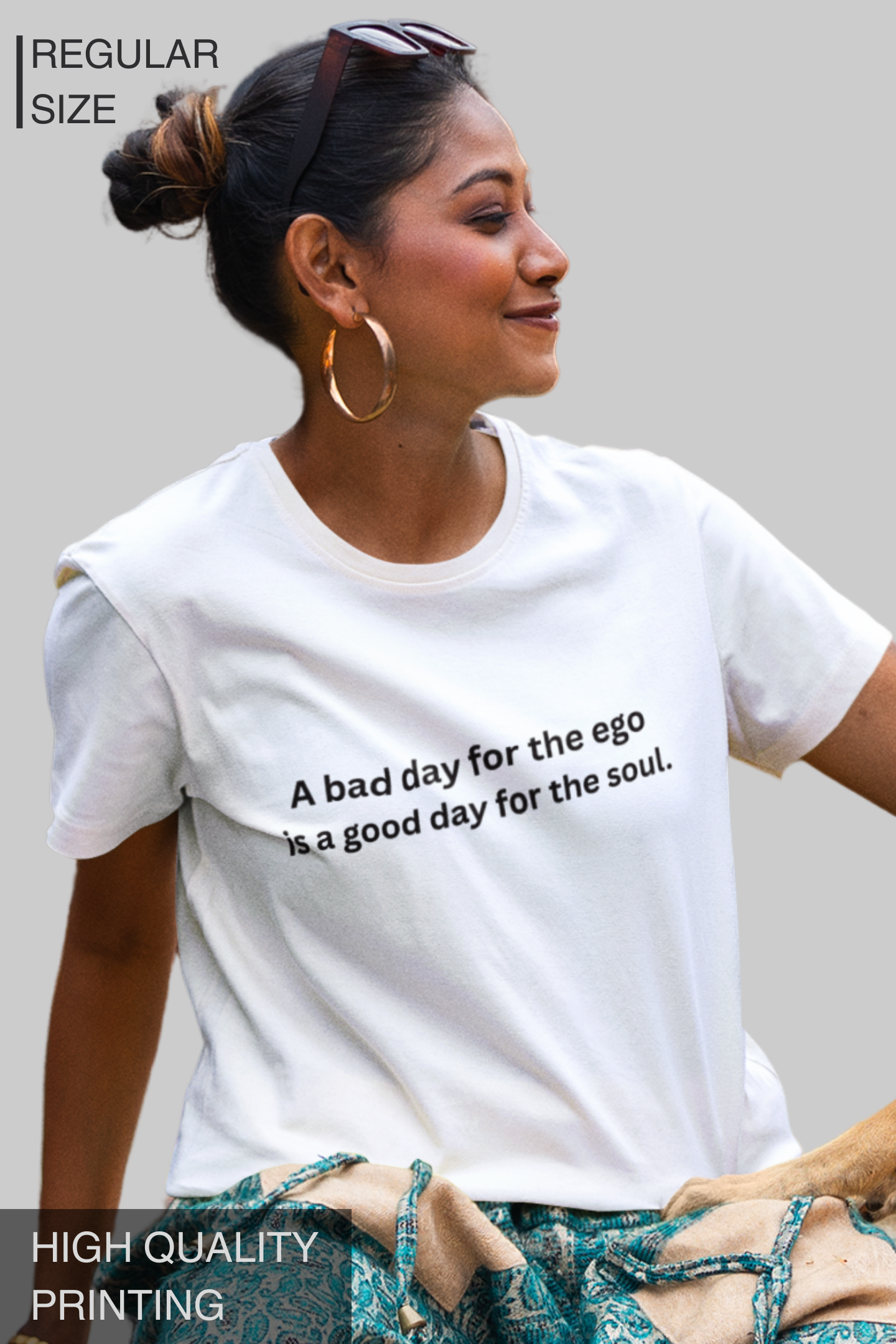 A Bad Day For The Ego Is A Good Day For The Soul Women's TShirt