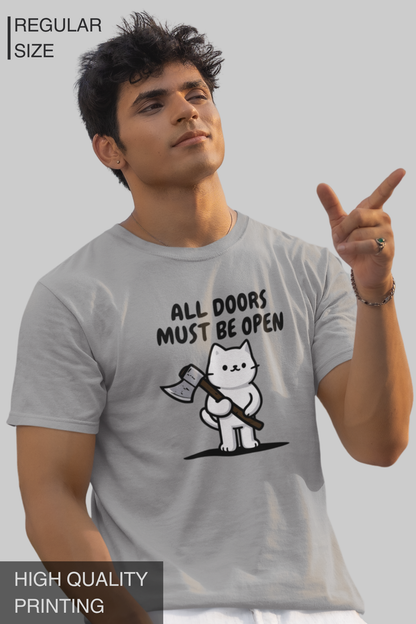 All Doors Must Be Open Men T Shirt