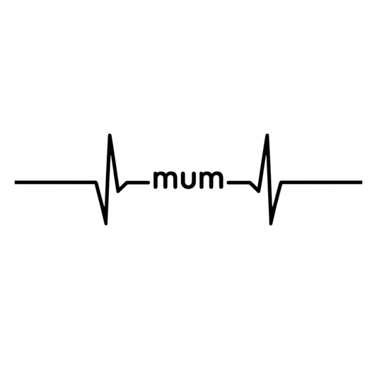 Mum Heartbeat Men's T-shirt