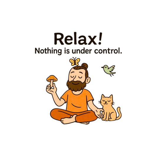 Relax! Nothing is under control Men's T-shirt
