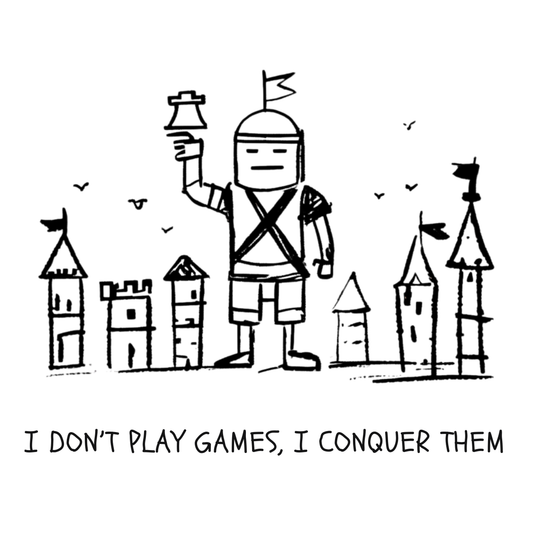 I Don't Play Games Men's T-shirt