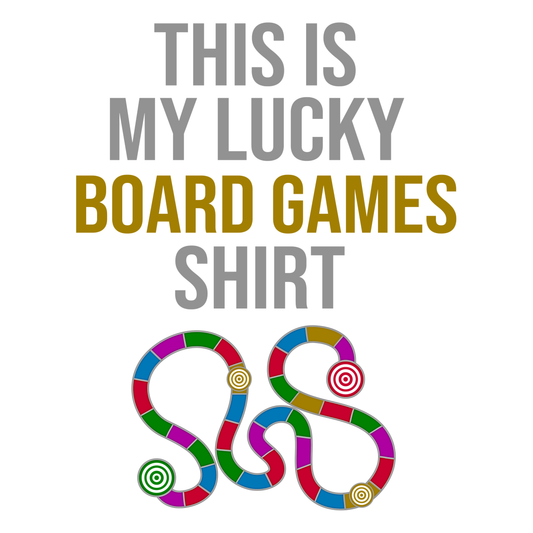 This Is My Lucky Board Games Shirt Men's T-shirt
