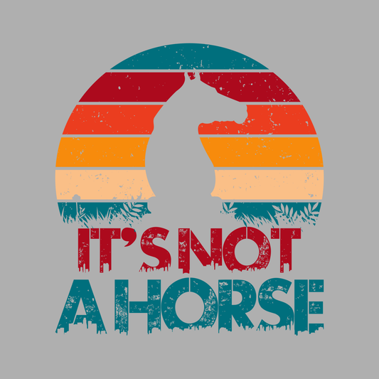 It's Not A Horse Men's T-shirt