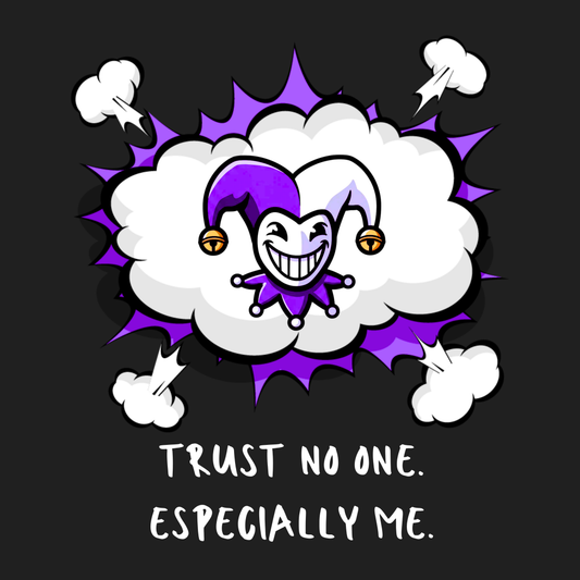 Trust No One. Especially Me. Men's T-shirt