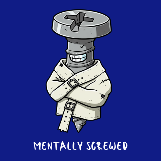 Mentally Screwed Men's T-shirt