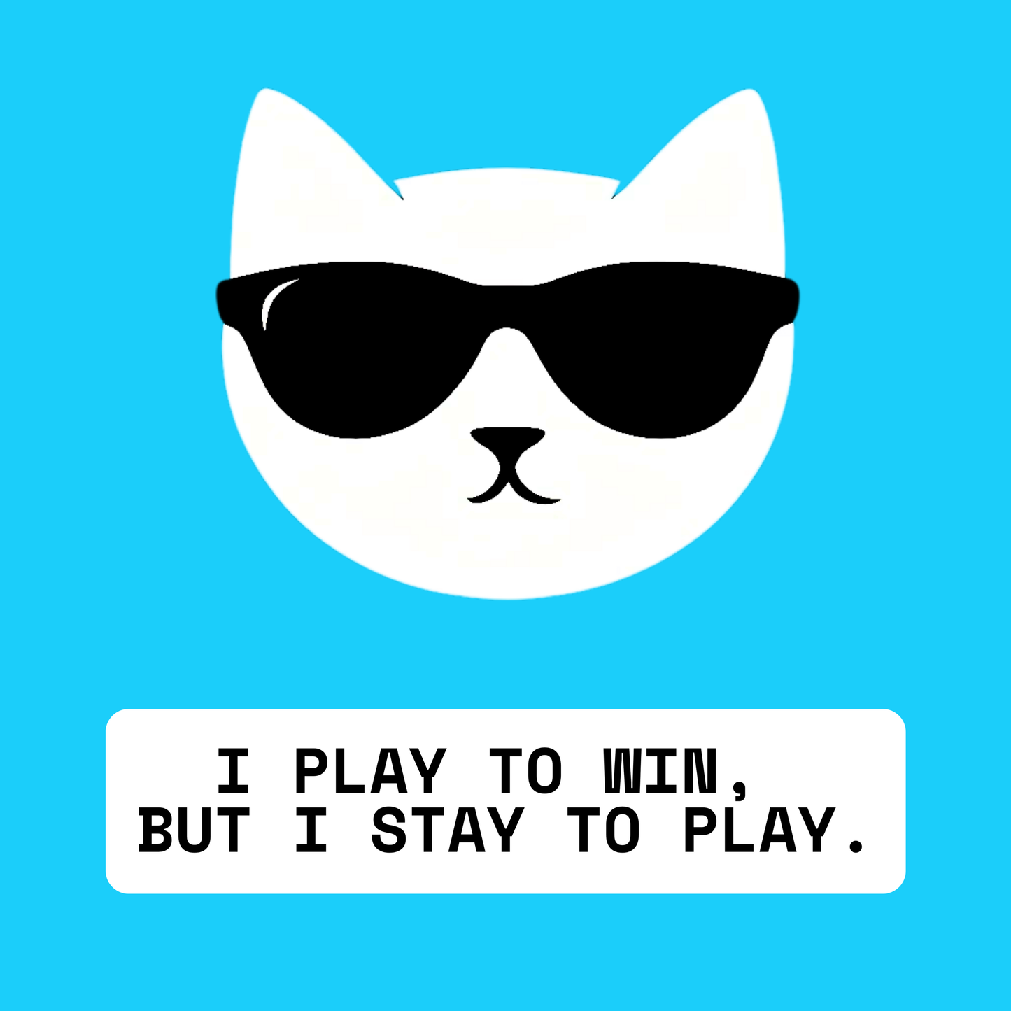 I Play To Win, But I Stay To Play. Men's T-shirt