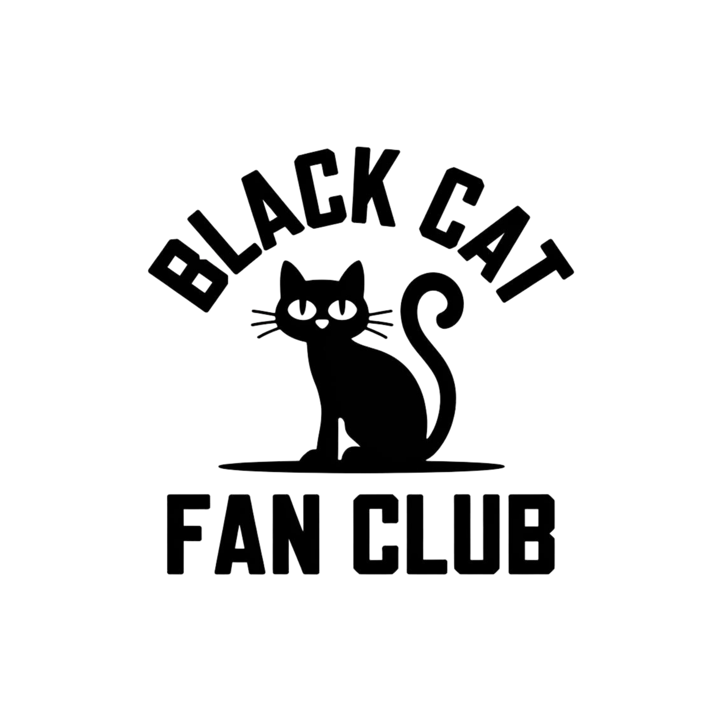 Black Cat Fan Club Men's T-shirt