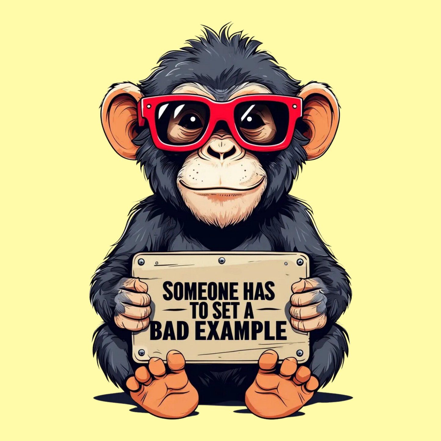 Someone Has to Set a Bad Example Women's T-shirt