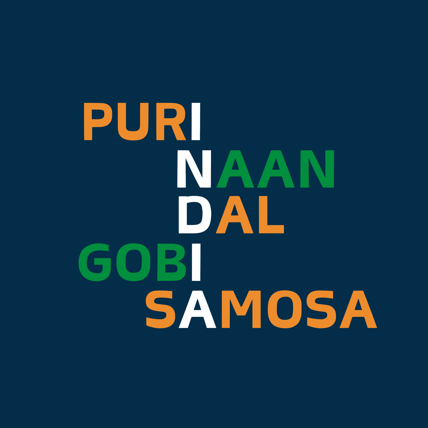 Puri Naan Dal Gobi Samosa INDIA Women's T-shirt