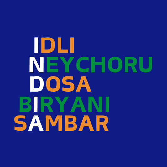 Idli Neychoru Dosa Biryani Sambar INDIA Women's T-shirt