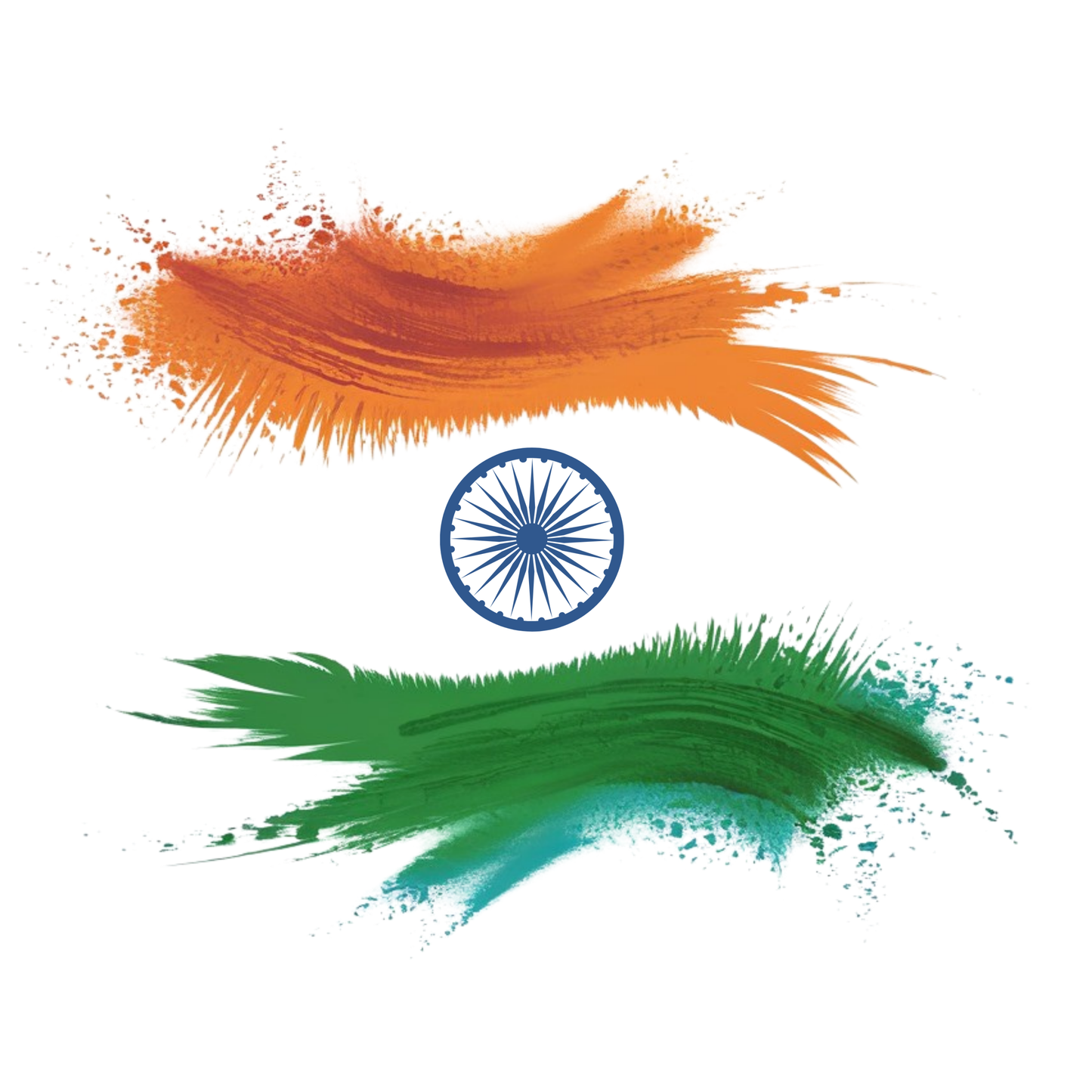 Indian Flag Rangoli Women's T-shirt