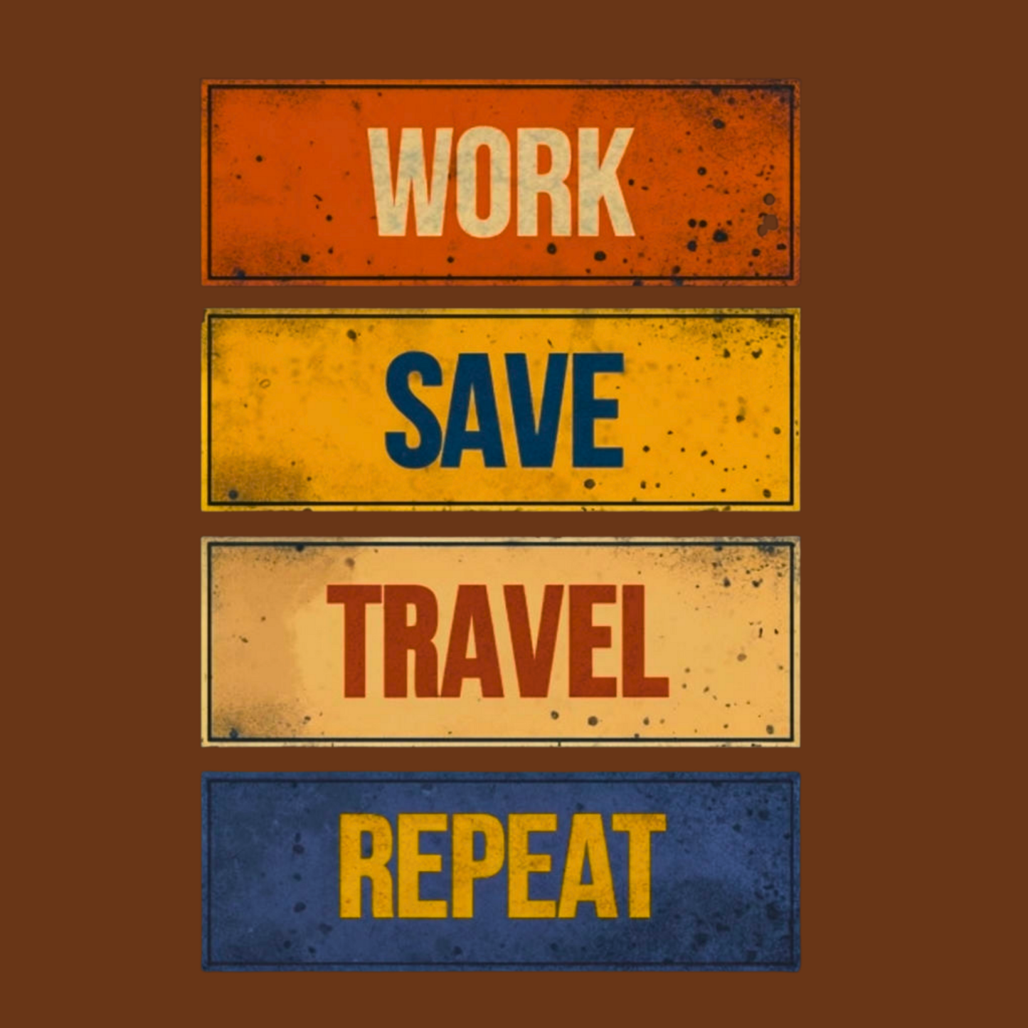 Work Save Travel Repeat Women's T-shirt