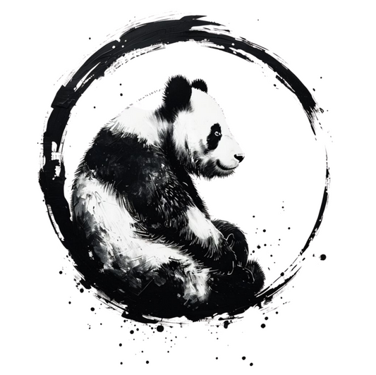 Zen Panda Women's T-shirt