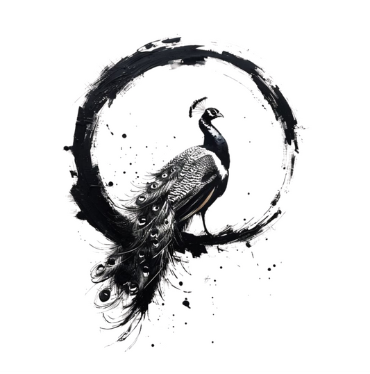 Zen Peacock Women's T-shirt