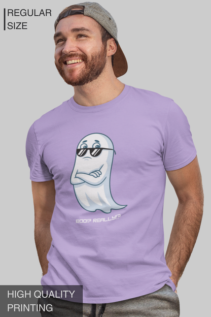 BOO!? REALLY!? – Men's Halloween Graphic T-Shirt