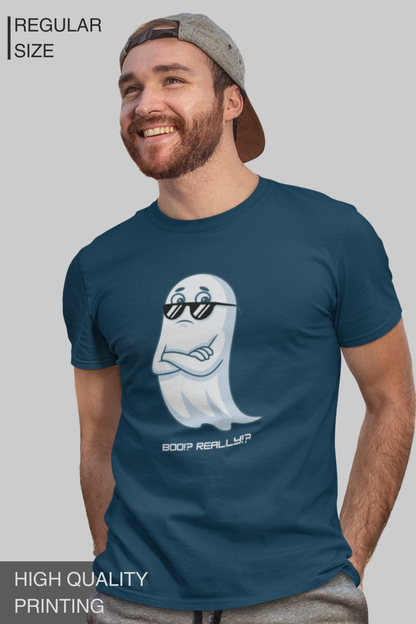 BOO!? REALLY!? – Men's Halloween Graphic T-Shirt