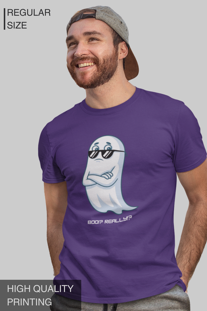 BOO!? REALLY!? – Men's Halloween Graphic T-Shirt