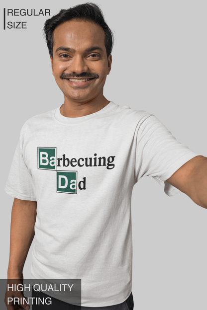 Barbecuing Dad Men's Tshirt