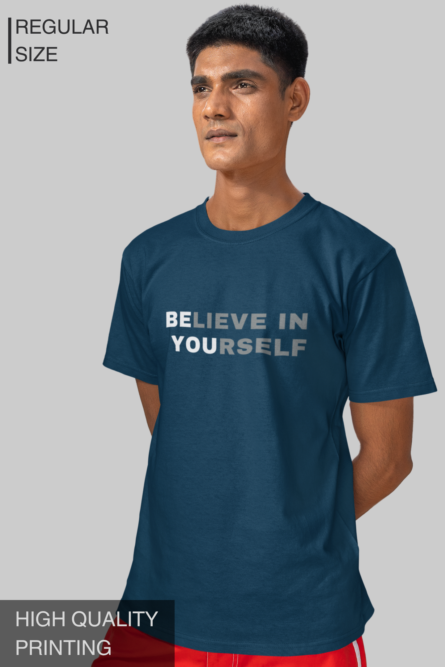 Believe In Yourself Men T Shirt
