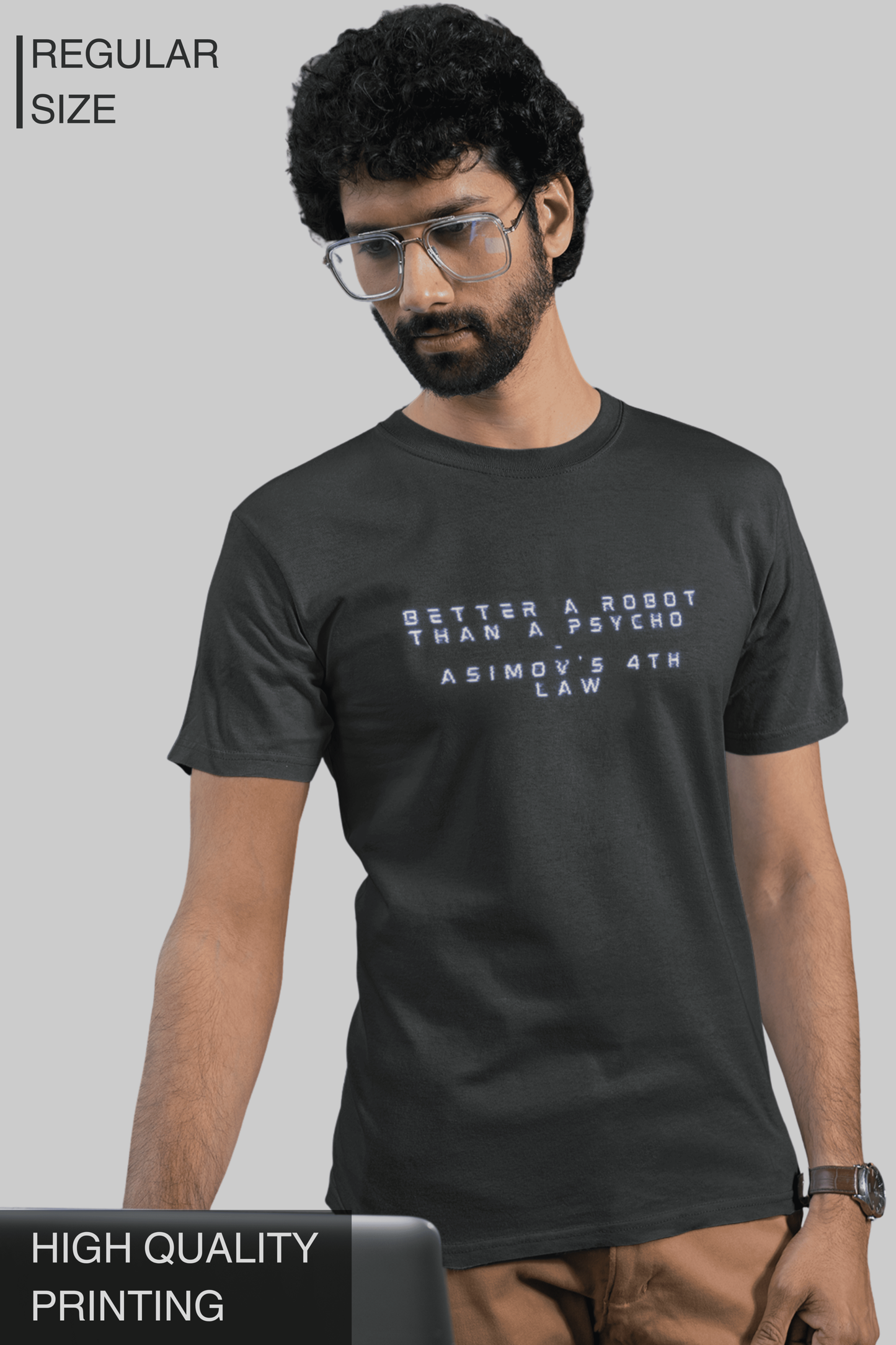 Better A Robot Than A Psycho Men's Tshirt