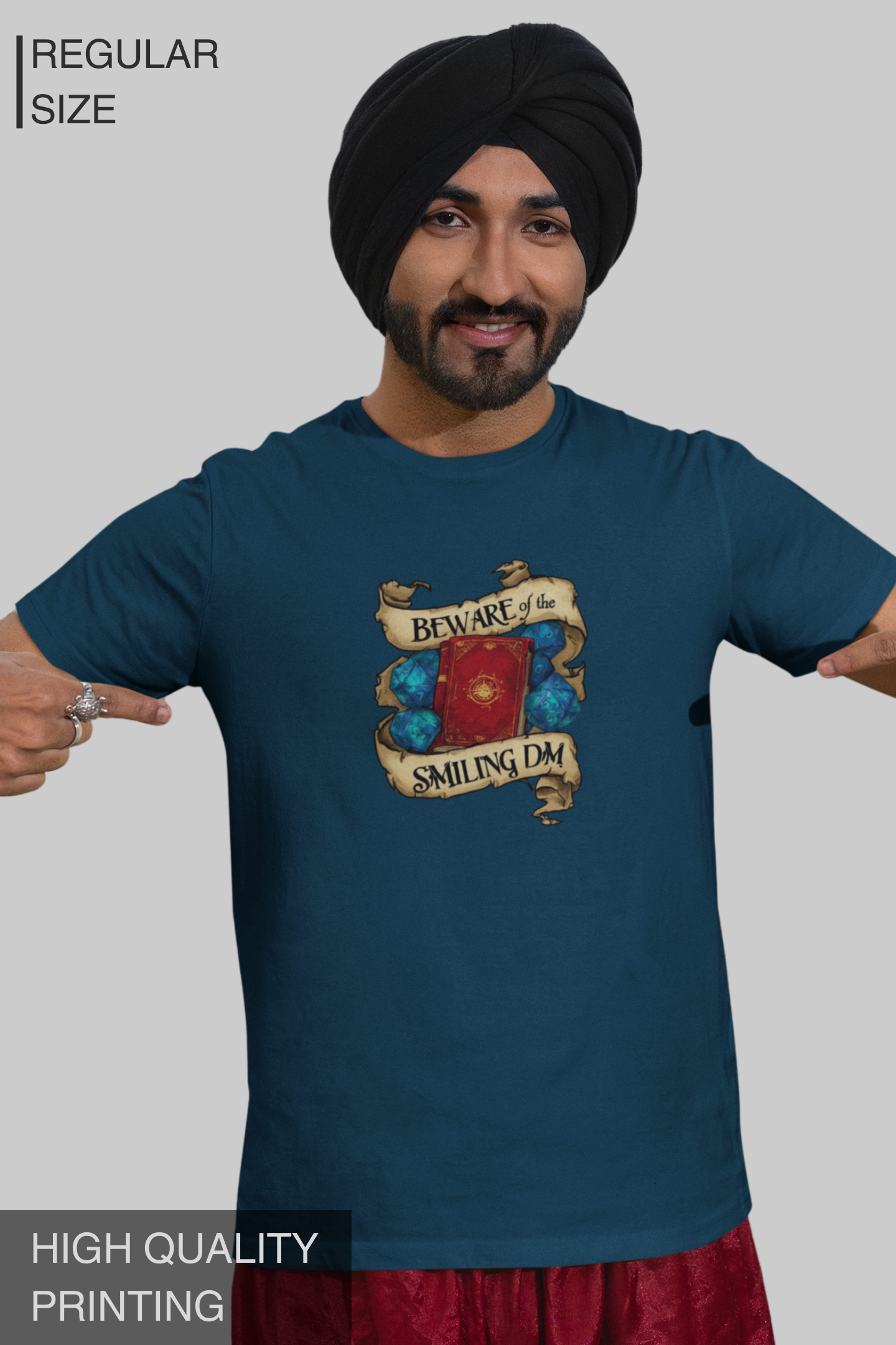 Beware Of The Smiling DM Men's Tshirt