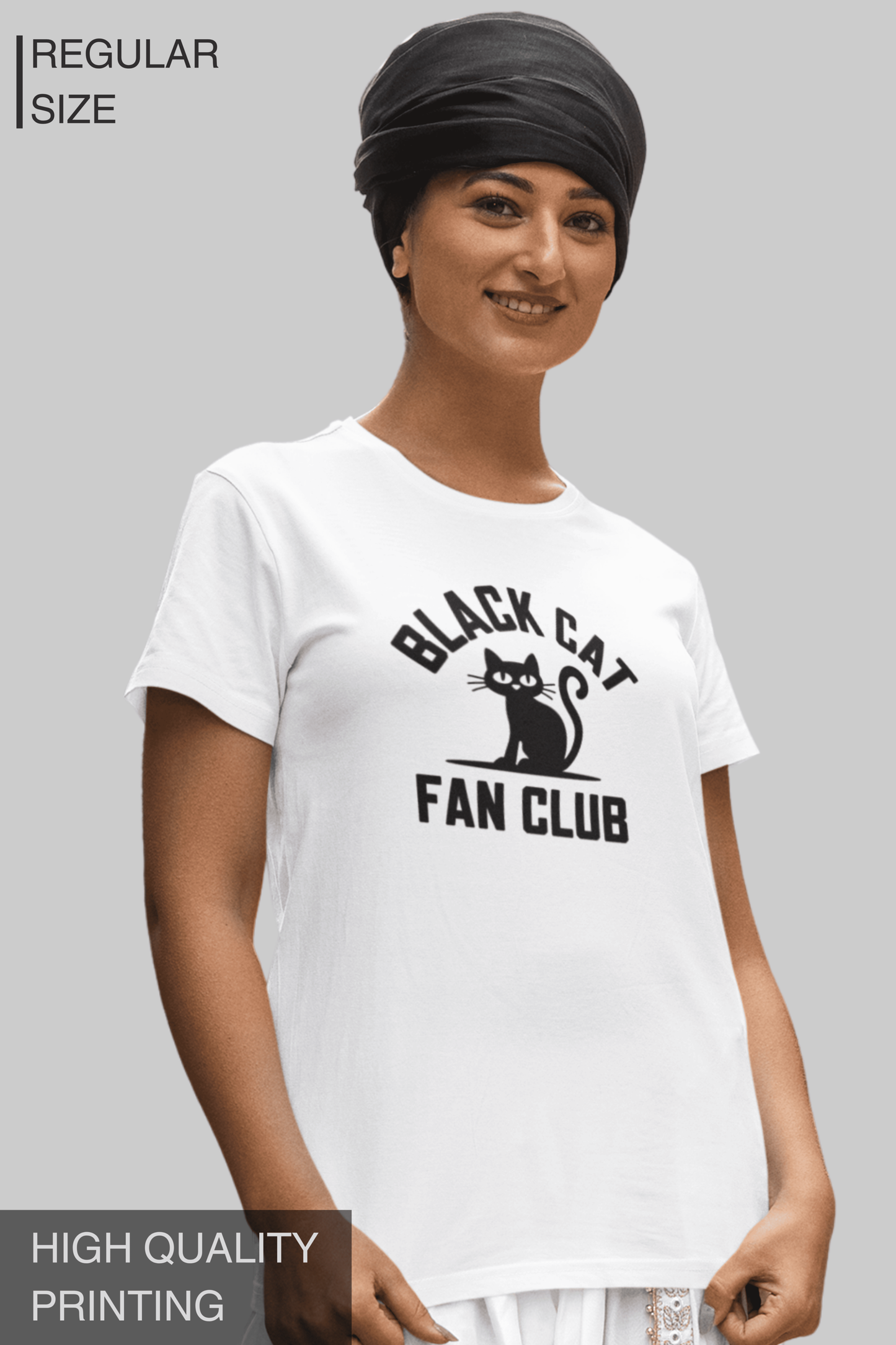 Black Cat Fan Club Women's Tshirt