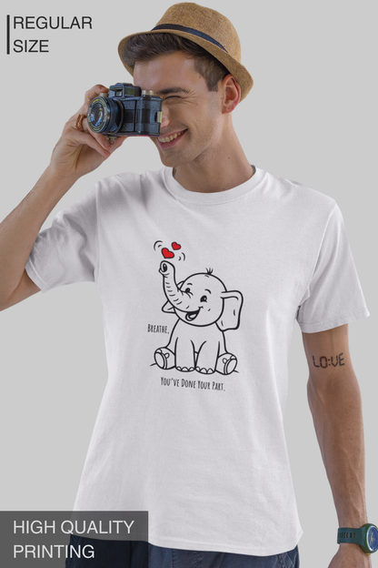 Breathe You've Done Your Part Men's Tshirt