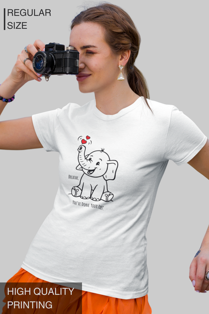 Breathe You've Done You're Part Women's Tshirt
