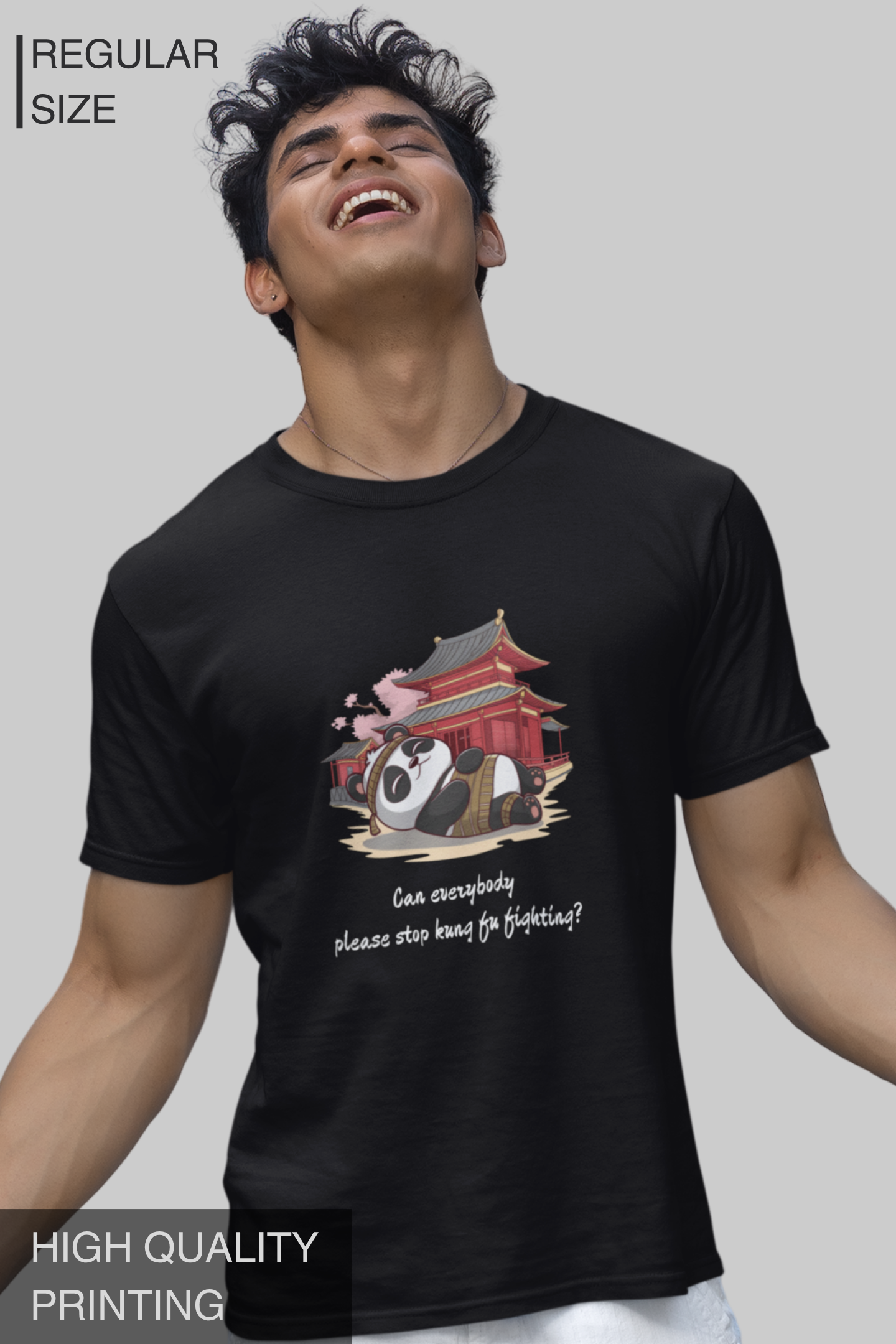 Can Everybody Please Stop Kung Fu Fighting Men's TShirt