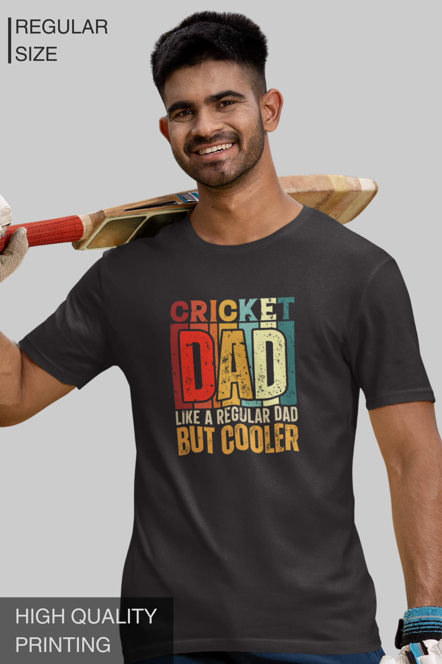 Cricket Dad Men T Shirt