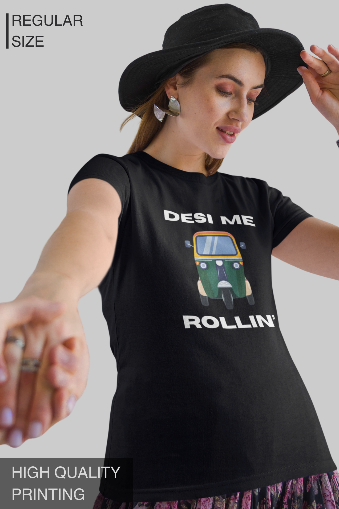 Desi Me Rollin' Women's Tshirt