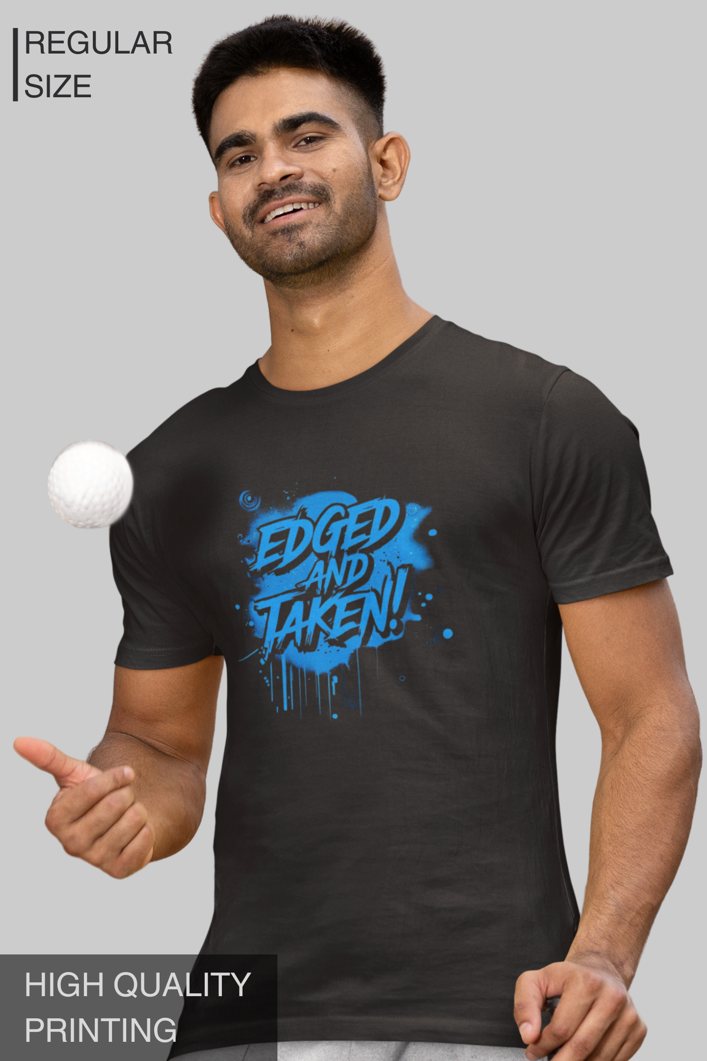 Edged & Taken Men T Shirt