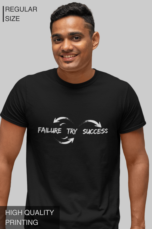 Failure Try Success Men's Tshirt