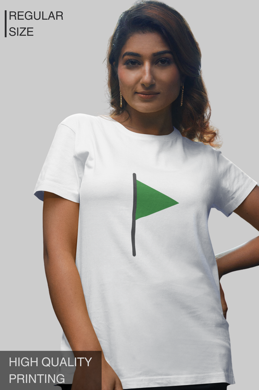 Green Flag Women's Tshirt
