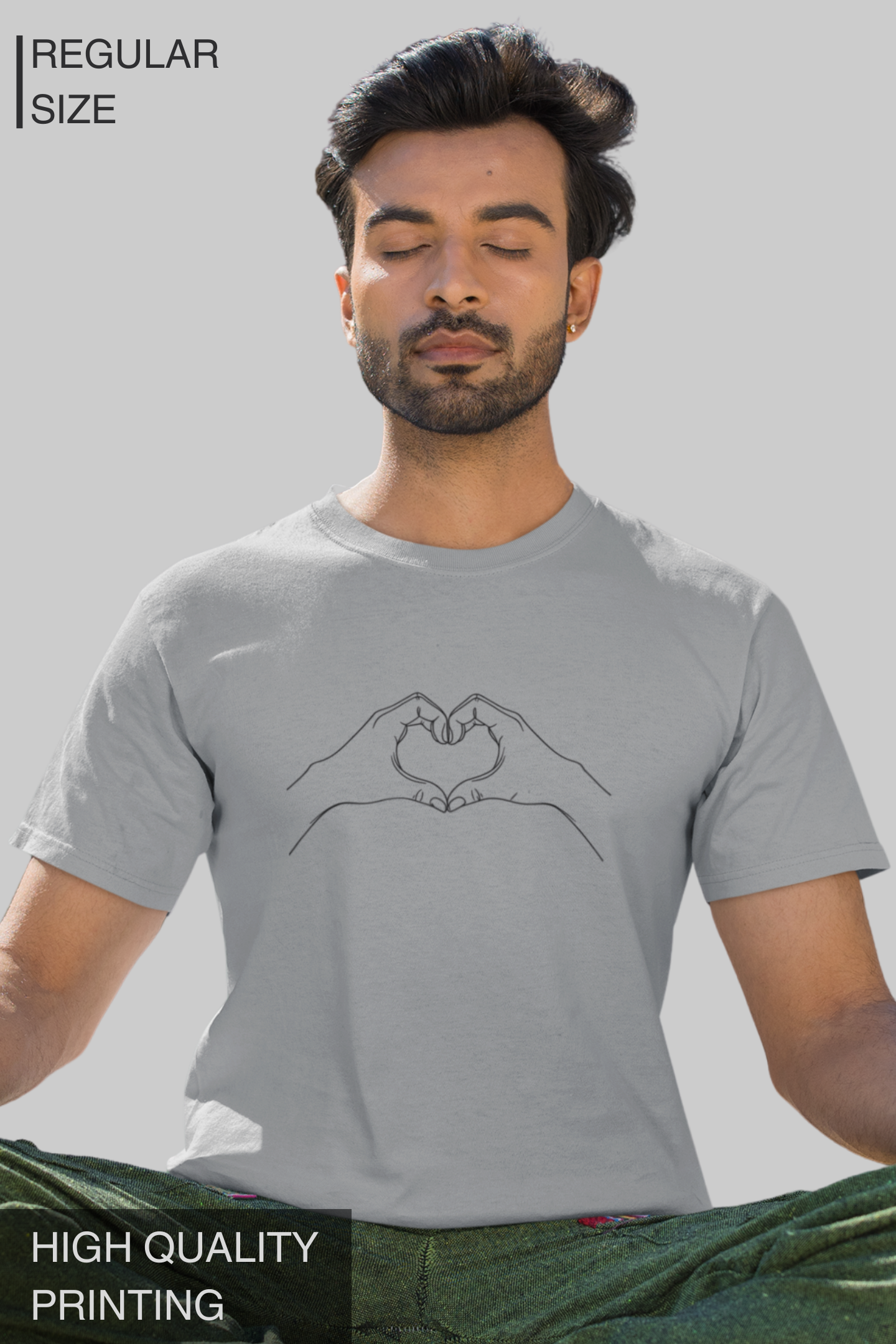 Heart Hands Men's Tshirt