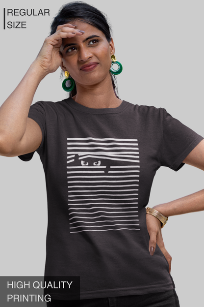 Hidden Cat Women T Shirt