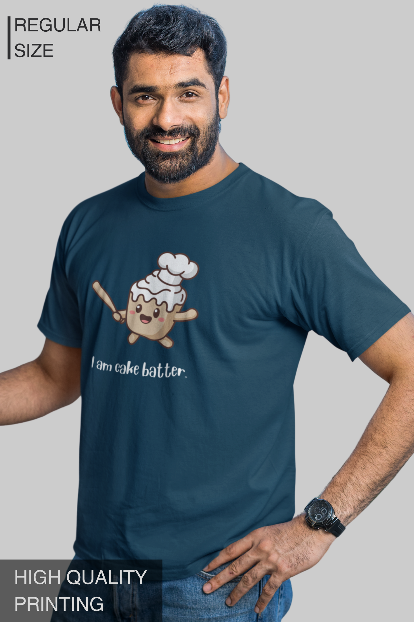 I Am Cake Batter Men's TShirt