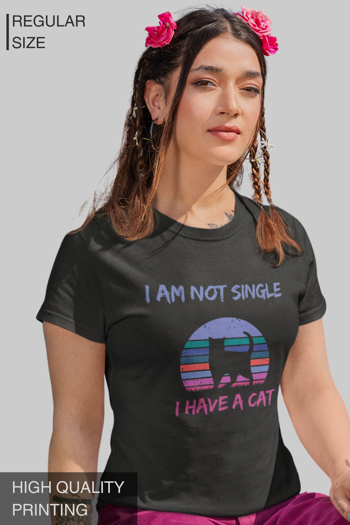 I Am Not Single I Have a Cat Women's Tshirt