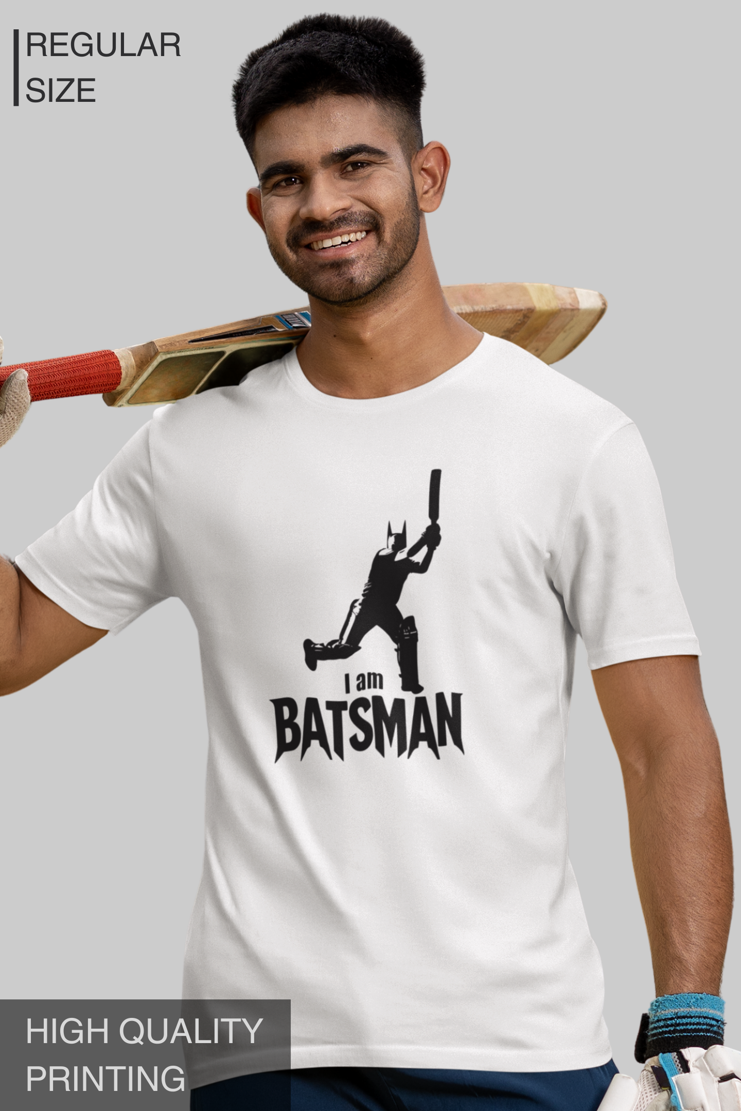 I Am BATSMAN Men T Shirt